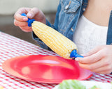 Zyliss Interlocking Corn Holders, Assorted Colors (4 Pairs)