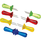 Zyliss Jewel Interlocking Corn Holders, Assorted Colors (4 Pairs)